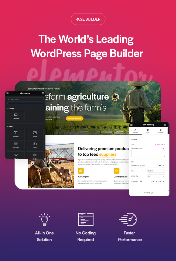 Agrizo – Agriculture & Dairy Farm WordPress Theme