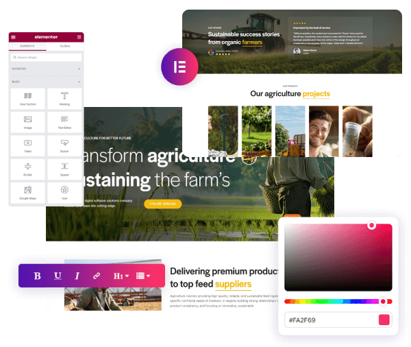 Landing Page Agrizo